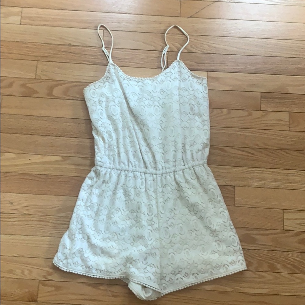 Lace romper